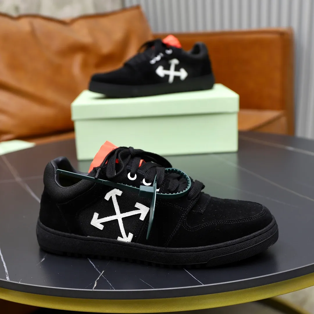 Men's shoes: 462💰💶【off-white】👫 Original one-to-one replica, high-end quality🥳The latest model has not been listed on the official website yet, the top version. Fabric: Imported original leather splicing Lining: Imported breathable mesh Outsole: Original rubber soft, light and wear-resistant Outsole Male 38-44 (customized for 45 and 46)